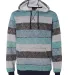 B8603 Burnside - Printed Striped Fleece Sweatshirt Catalog catalog view