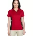 Extreme By Ash City 75113 Eperformance Ladies Fuse CLASSIC RED/ BLK front view