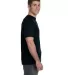 980 Anvil Combed Ring Spun Cotton T-Shirt in Black side view