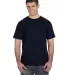 980 Anvil Combed Ring Spun Cotton T-Shirt in Navy front view