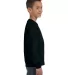 4930B Fruit of the Loom Youth 5 oz., 100% Heavy Co BLACK side view