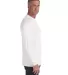 4410 Comfort Colors - Long Sleeve Pocket T-Shirt in White side view