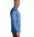 4410 Comfort Colors - Long Sleeve Pocket T-Shirt in Flo blue side view