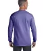 4410 Comfort Colors - Long Sleeve Pocket T-Shirt in Violet back view