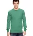 4410 Comfort Colors - Long Sleeve Pocket T-Shirt in Island green front view