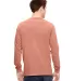 4410 Comfort Colors - Long Sleeve Pocket T-Shirt in Terracota back view
