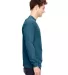 4410 Comfort Colors - Long Sleeve Pocket T-Shirt in Topaz blue side view