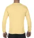 4410 Comfort Colors - Long Sleeve Pocket T-Shirt in Butter back view