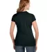8138 J. America - Women's Glitter T-Shirt BLACK back view