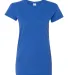 8138 J. America - Women's Glitter T-Shirt ROYAL front view