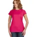 8138 J. America - Women's Glitter T-Shirt WILDBERRY front view