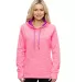 8616 J. America - Women's Cosmic Poly Contrast Hoo FRE CRL FLK/ MAG front view