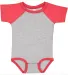 4430 Rabbit Skins Fine Jersey Infant Baseball Raglan Bodysuit Catalog catalog view