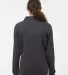 8617 J. America Women's Cosmic Fleece Quarter Zip  ONYX/ ELC BLUE back view