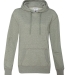  8860 J. America Women's Glitter French Terry Hood OXFORD front view