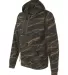 8615 J. America Tailgate Hooded Fleece Pullover CAMOUFLAGE side view