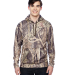 8615 J. America Tailgate Hooded Fleece Pullover in Outdoor camo front view