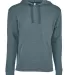 9300 Next Level Unisex PCH Pullover Hoody  in Heathr slate blu front view