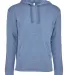 9300 Next Level Unisex PCH Pullover Hoody  in Heather bay blue front view