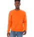 BELLA+CANVAS 3945 Unisex Drop Shoulder Sweatshirt in Orange front view