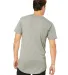 BELLA+CANVAS 3006 Long T-shirt in Heather stone back view