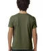 Next Level 3312 Boys CVC Crew Tee in Military green back view