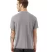 Alternative Apparel AA5050 The Keeper 50/50 Vintag in Smoke grey back view