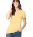 Alternative Apparel AA5052 The Keepsake 50/50 Vint in Maize front view