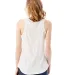 Alternative Apparel AA5054 Backstage 50/50 Tank in White back view
