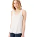 Alternative Apparel AA5054 Backstage 50/50 Tank in White side view
