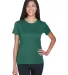  UltraClub 8620L Ladies' Cool & Dry Basic Performa FOREST GREEN front view