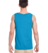 Gildan 5200 Heavy Cotton Tank Top in Sapphire back view