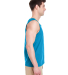 Gildan 5200 Heavy Cotton Tank Top in Sapphire side view