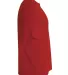 N3264 A4 Drop Ship Men's Shorts Sleeve Spun Poly T in Scarlet side view
