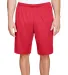 N5338 A4 Drop Ship Men's 9 Inseam Pocketed Perform in Scarlet front view