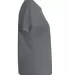 NW3254 A4 Drop Ship Ladies' Shorts Sleeve V-Neck B in Graphite side view
