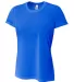 NW3264 A4 Drop Ship Ladies' Shorts Sleeve Spun Poly T-Shirt Catalog catalog view