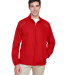 88183T Ash City - Core 365 Men's Tall Motivate Unl in Classic red front view