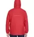 88189 Ash City - Core 365 Men's Brisk Insulated Ja CLASSIC RED back view