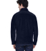 88190T Ash City - Core 365 Men's Tall Journey Flee in Classic navy back view