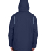 88205T Ash City - Core 365 Men's Tall Region 3-in- in Classic navy back view