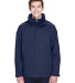 88205T Ash City - Core 365 Men's Tall Region 3-in- in Classic navy front view