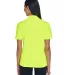 78181P Ash City - Core 365 Ladies' Origin Performa SAFETY YELLOW back view