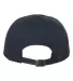 Yupoong 6245CM Unstructured Classic Dad Hat NAVY back view