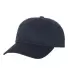 Yupoong 6245CM Unstructured Classic Dad Hat NAVY side view