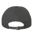 Yupoong 6245CM Unstructured Classic Dad Hat DARK GREY back view