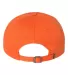 Yupoong 6245CM Unstructured Classic Dad Hat ORANGE back view