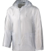 3160 Augusta Adult Clear Rain Jacket in Clear front view