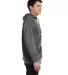 Comfort Colors 1567 Garment Dyed Hooded Pullover S in Pepper side view