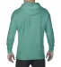 Comfort Colors 1567 Garment Dyed Hooded Pullover S in Seafoam back view